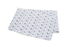 King Flat Sheet - Matouk Cabanon Stripe Blue Bedding at Fig Linens and Home