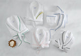 Cairo Terry Bath Robe by Matouk - Robes Flat Folded in Various Colors | Fig Linens and Home