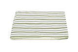 Fitted Bottom Sheet - Calypso Palm Green Bedding by Matouk Schumacher at Fig Linens and Home