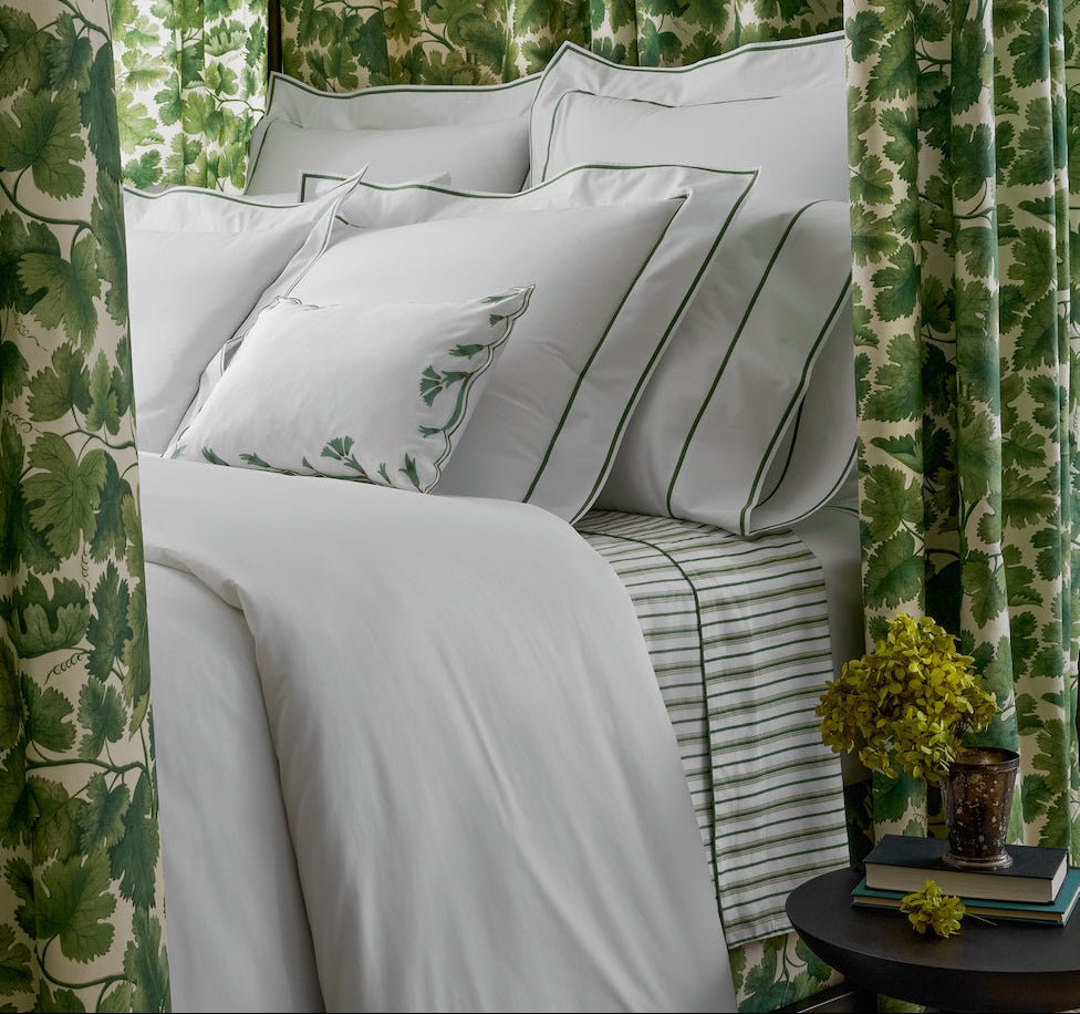 Calypso Bedding by Matouk Schumacher | Bed Sheets and Duvet Covers at Fig Linens and Home View 3