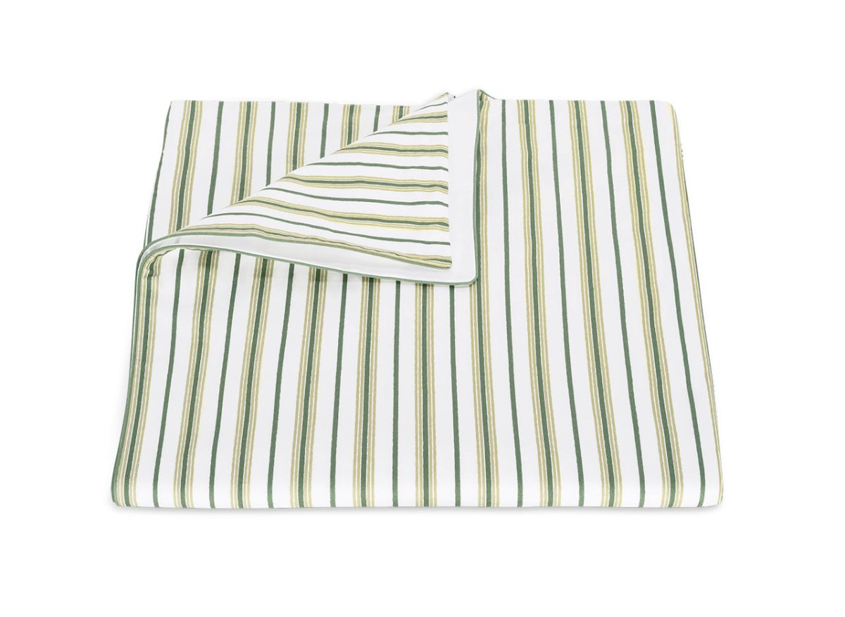 Duvet Cover - Calypso Palm Green Bedding by Matouk Schumacher at Fig Linens and Home