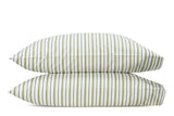 Pillowcases - Calypso Palm Green Bedding by Matouk Schumacher at Fig Linens and Home