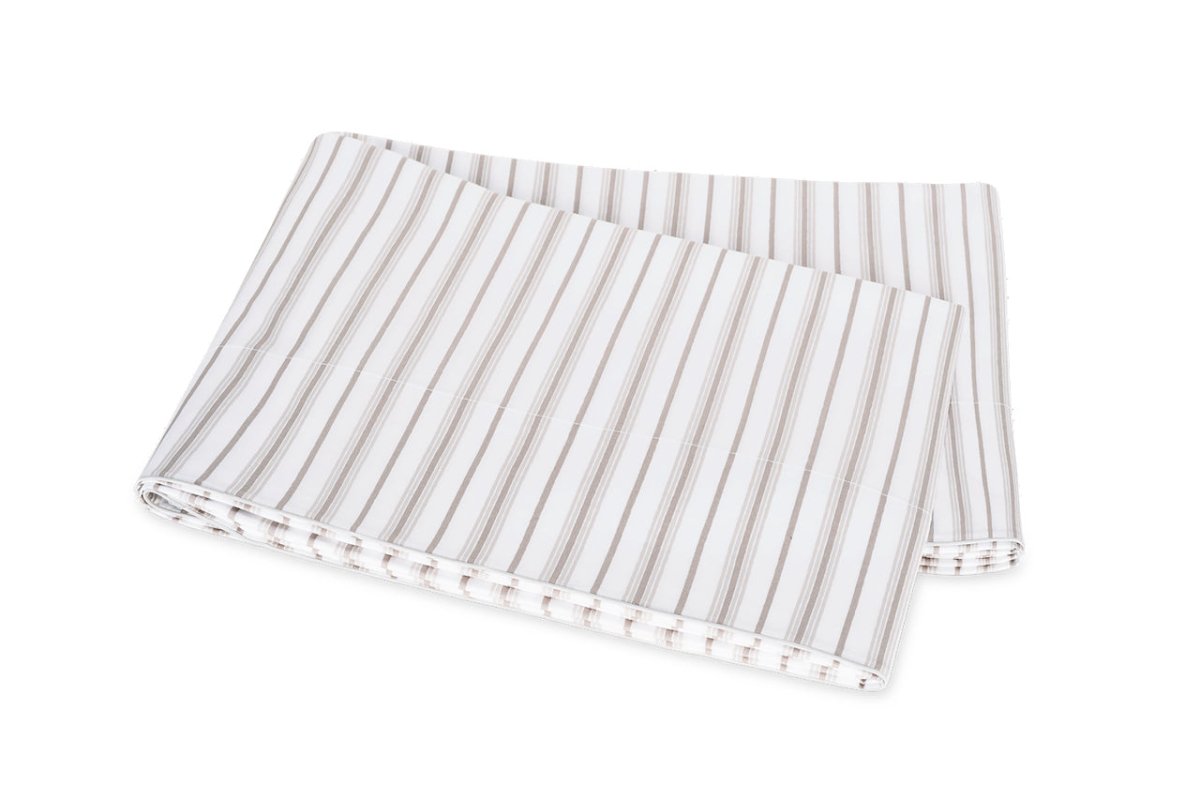 Flat Sheet - Calypso Pebble Bedding by Matouk Schumacher at Fig Linens and Home