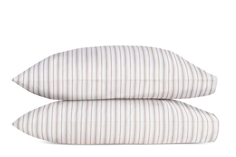 Pillowcases - Calypso Pebble Bedding by Matouk Schumacher at Fig Linens and Home