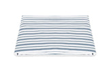 Fitted Bottom Sheet - Calypso Prussian Blue Bedding by Matouk Schumacher at Fig Linens and Home