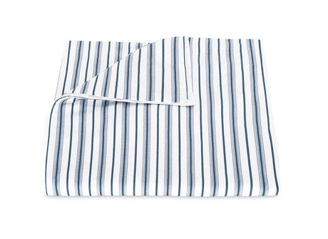 Duvet Cover - Calypso Prussian Blue Bedding by Matouk Schumacher at Fig Linens and Home
