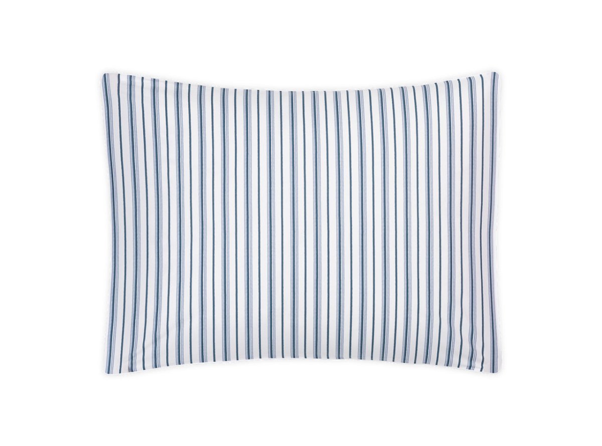 Pillow Sham - Calypso Prussian Blue Bedding by Matouk Schumacher at Fig Linens and Home
