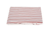 Fitted Bottom Sheet - Calypso Redberry Bedding by Matouk Schumacher at Fig Linens and Home