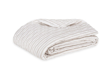 Quilted Coverlet Pebble - Calypso Quilted Bedding by Matouk Schumacher at Fig Linens and Home