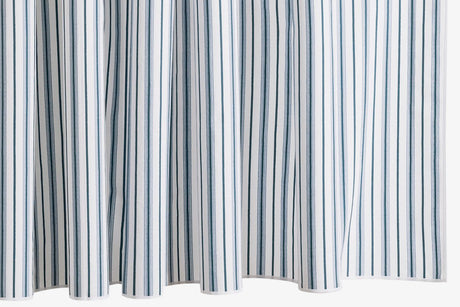 Prussian Blue Calypso Shower Curtains by Matouk Schumacher at Fig Linens and Home