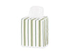 Calypso Palm Green Tissue Box Cover by Matouk Schumacher at Fig Linens and Home