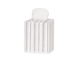 Calypso Pebble Tissue Box Cover by Matouk Schumacher at Fig Linens and Home