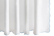 Matouk Shower Curtain - Camilla Pique Light Blue at Fig Linens and Home