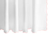 Matouk Shower Curtain - Camilla Pique Blush Pink at Fig Linens and Home