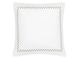 Matouk Casablanca Euro Sham in Clover at Fig Linens and Home