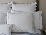 Matouk Casablanca Percale Bedding at Fig Linens and Home - Lifestyle View 4