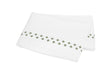Matouk Casablanca Flat Sheet in Clover at Fig Linens and Home