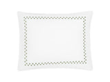 Matouk Casablanca Pillow Sham in Clover at Fig Linens and Home