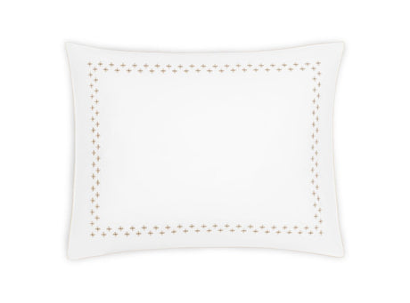 Matouk Casablanca Pillow Sham in Dune at Fig Linens and Home