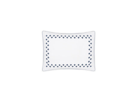 Matouk Casablanca Boudoir Sham in Indigo at Fig Linens and Home