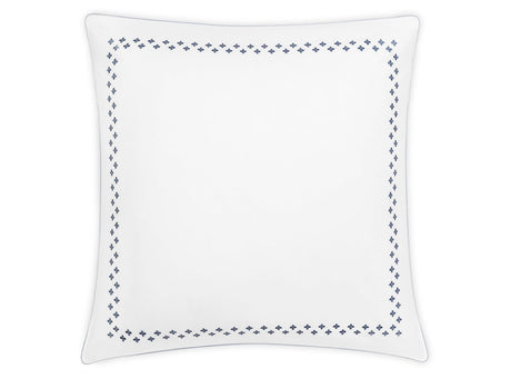 Matouk Casablanca Euro Sham in Indigo at Fig Linens and Home