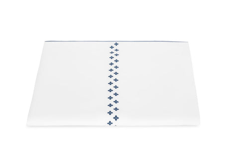 Matouk Casablanca Duvet Cover in Indigo at Fig Linens and Home