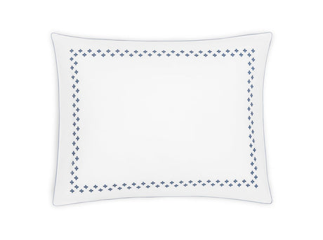 Matouk Casablanca Pillow Sham in Indigo at Fig Linens and Home