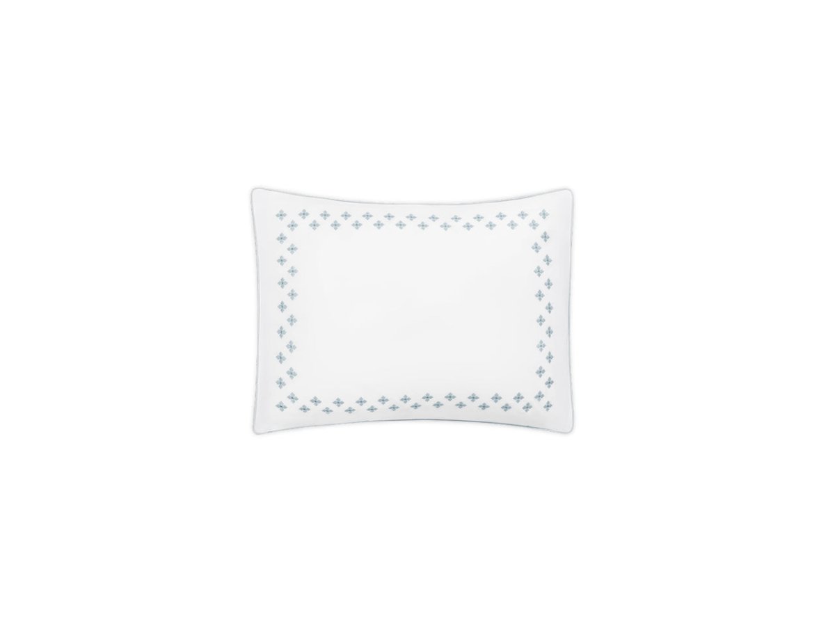 Matouk Casablanca Boudoir Sham in Pool at Fig Linens and Home