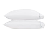 Matouk Casablanca Pillowcases in Pool at Fig Linens and Home