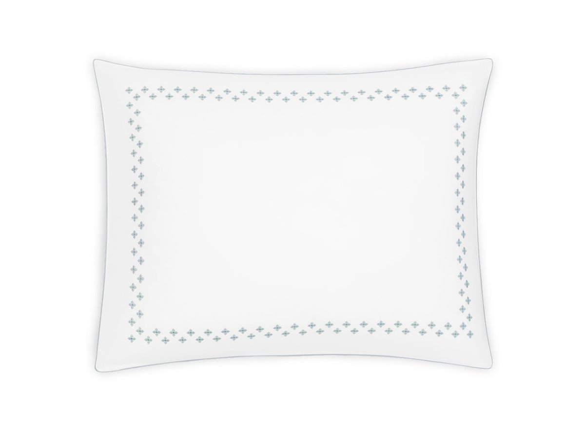 Matouk Casablanca Pillow Sham in Pool at Fig Linens and Home