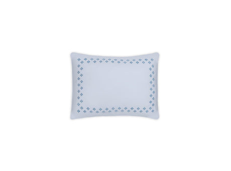 Matouk Casablanca Boudoir Sham in Sky Blue at Fig Linens and Home