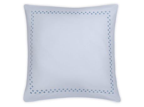 Matouk Casablanca Euro Sham in Sky Blue at Fig Linens and Home
