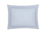 Matouk Casablanca Pillow Sham in Sky Blue at Fig Linens and Home
