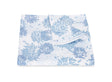 Matouk Tillet Chrysanthemum Duvet Cover Blue at Fig Linens and Home