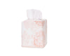 Chrysanthemum Tissue Box Cover Blush Pink | Matouk x Tillett at Fig Linens and Home