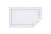 Bath Rug in Silver -  Matouk Classic Chain Small Rug at Fig Linens and Home