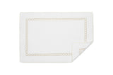 Matouk Classic Chain Bath Tub Mat in Ivory at Fig Linens and Home