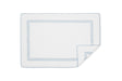 Matouk Classic Chain Bath Tub Mat in Light Blue at Fig Linens and Home