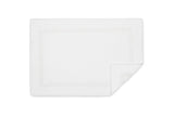 Matouk Classic Chain Bath Tub Mat in White at Fig Linens and Home