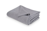 Cotton Bed Blanket - Matouk Costa Mesa Full/Queen Blanket Charcoal - Fig Linens and Home