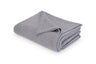 Cotton Bed Blanket - Matouk Costa Mesa King Blanket Charcoal - Fig Linens and Home