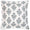 Dalila Mineral Blue European Square Pillow Sham | Matouk Schumacher at Fig Linens and Home