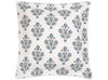 Dalila Mineral Blue European Square Pillow Sham | Matouk Schumacher at Fig Linens and Home