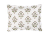Dalila Quilted Pebble Pillow Sham | Matouk Schumacher at Fig Linens and Home