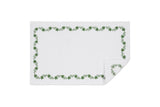 Matouk Daphne Bath Rug in Clover at Fig Linens and Home