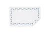 Matouk Daphne Bath Rug in Hazy Blue at Fig Linens and Home
