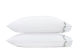 Matouk Daphne Standard Pillowcase Bluebell