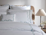 Daphne Bedding by Matouk - Percale Cotton Sheets and Duvet Covers - Detail 2