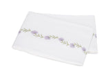 Matouk Daphne King Flat Sheet Lilac