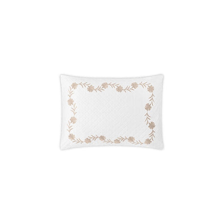 Matouk Daphne Matelassé Dune Boudoir Sham at Fig Linens and Home